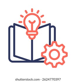 Elemento De Ícone De Conhecimento Para Design