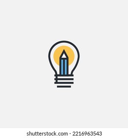 Vector de signo de icono de conocimiento,Símbolo, ilustración de logotipo para web y móvil