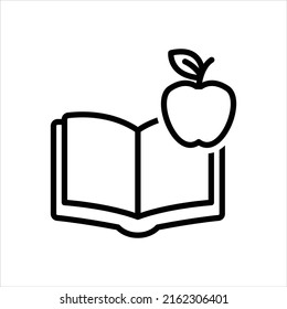 Knowledge icon vector graphic illustration