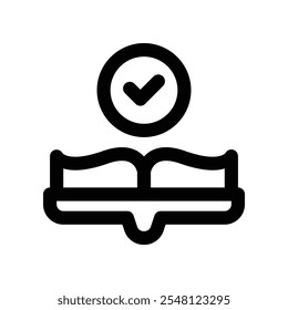 knowledge icon. vector line icon for your website, mobile, presentationation, and logo design.