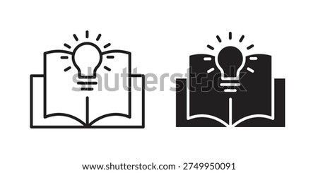 Knowledge icons for website design and development, app development. EPS10
