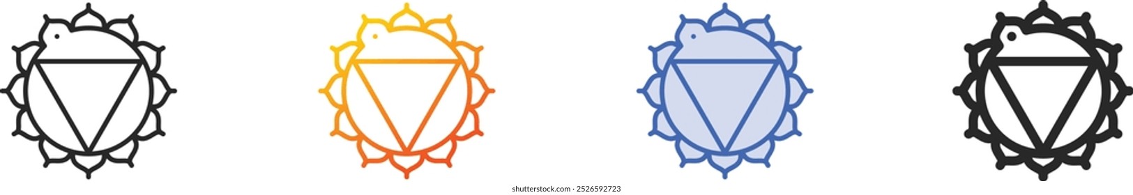 ícone de conhecimento.Linear fino, gradiente, traçado azul e design de estilo arrojado isolados no plano de fundo branco