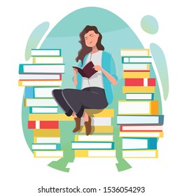 knowledge is important. lets read books from now. nice for webpage, wallpaper, book etc