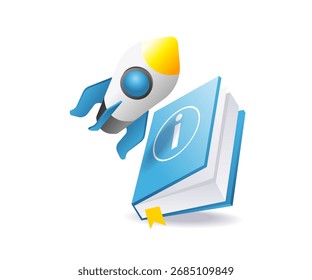 knowledge and innovation concept illustration