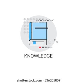 Knowledge Learning Education Icon Vector Illustration