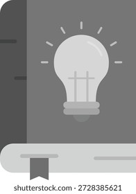 Design de ícone de vetor da Linha de conhecimento