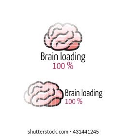 Knowledge loading to brain.