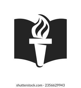 knowledge logo template Isolated. Brand Identity. Icon Abstract Vector graphic