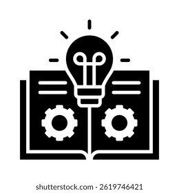 Icono de Gestión del Conocimiento Elemento para el Diseño