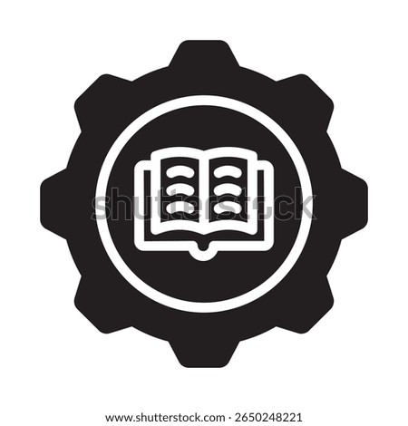 Knowledge management Vector Icon which can easily modify or edit

