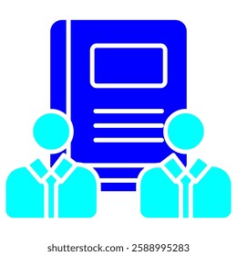 Knowledge Management Vector Illustration Icon Collection
