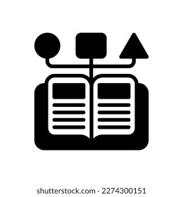 Knowledge Representation icon in vector. Logotype