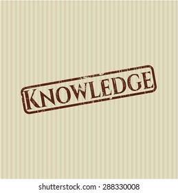 Knowledge rubber stamp