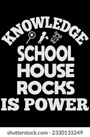 KNOWLEDGE SCHOOL HOUSE ROKES IST POWER Art eps cut file for chning machine
