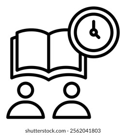 Knowledge Session Icon Element For Design