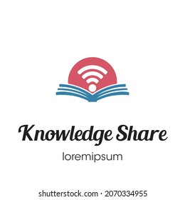 Knowledge Share Logo Or Symbol Template Design