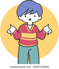 Knowledge Share Young Educator in Action Vector Art. The art reflects the excitement of sharing knowledge and the importance of accessible education for all.