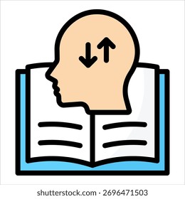 Knowledge Sharing Icon Element For Design