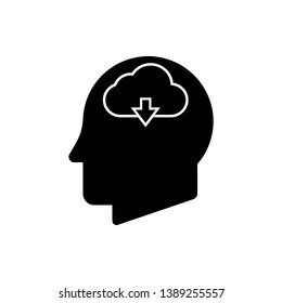 Knowledge storage icon, concept Generator Store Icon Vector 
