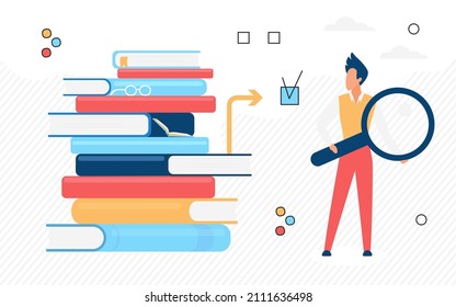 Knowledge student library education huge pile books. Academic source of learning development materials