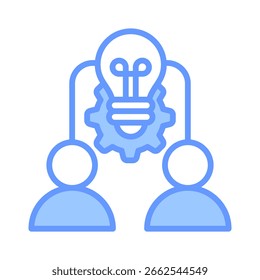 Elemento Ícone De Transferência De Conhecimento Para Design