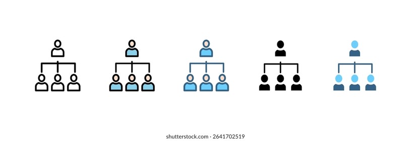 KNOWLEDGE TRANSFER  icon set with various styles and colors of connection, create, information, know-how, skill, organize, data, distribute and sharing