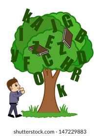 Knowledge Tree - Office Character Vectors