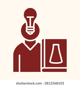Knowledge trendy vector illustration in flat style exquisite background.eps