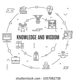 Knowledge And Wisdom Concept