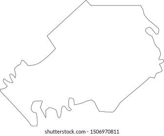 knox county map in Tennessee state