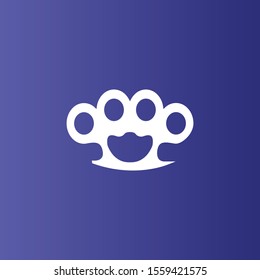  knuckle icon isolated on background
