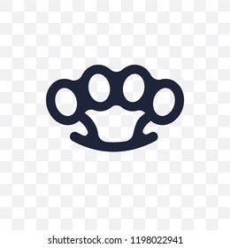 Knuckle transparent icon. Knuckle symbol design from Army collection.