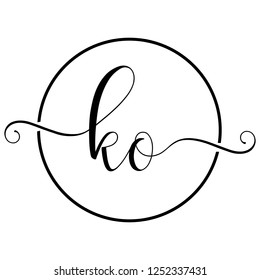 ko icon logo