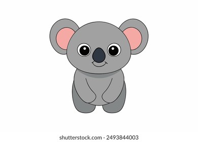 A Koala animal vector illustration