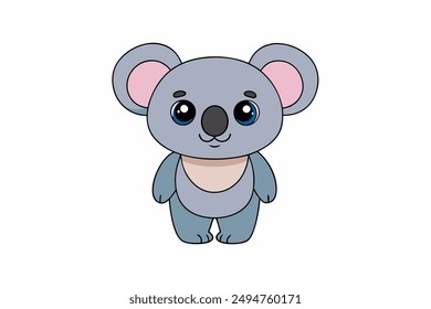 A Koala animal vector illustration