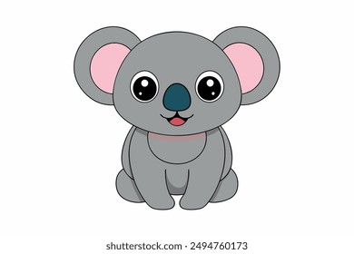 A Koala animal vector illustration