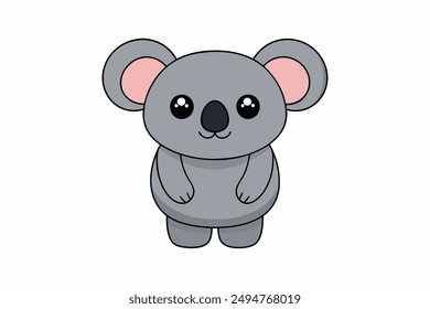 A Koala animal vector illustration