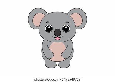 A Koala animal vector illustration