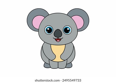 A Koala animal vector illustration