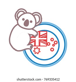 koala and australia design