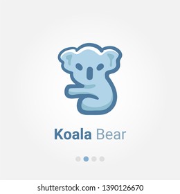 Koala Bear avatar vector icon