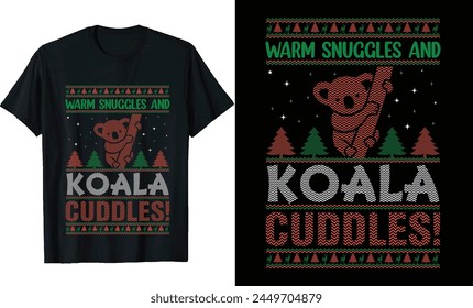 Koala Bear T-Shirt Design, Koala Bear POSTER Design 