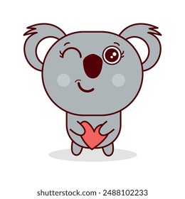 Koala Cartoon Cute Koala Bear Illustrations