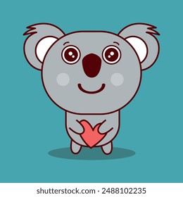 Koala Cartoon Cute Koala Bear Illustrations