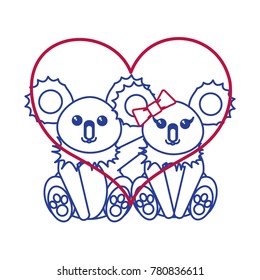 Koala cartoon design