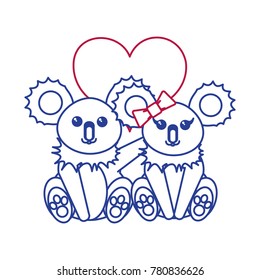 Koala cartoon design