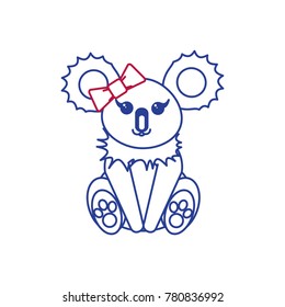 Koala cartoon design