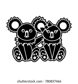 Koala cartoon design
