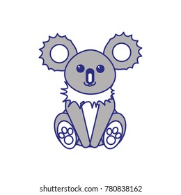 Koala cartoon design