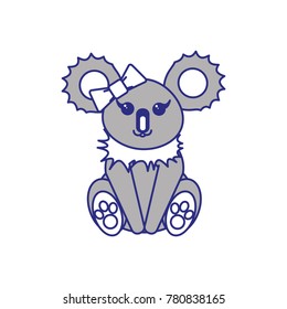 Koala cartoon design